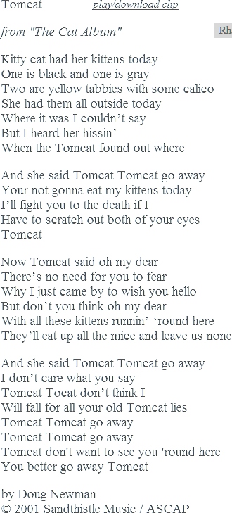 Tomcat by Doug Newman from 